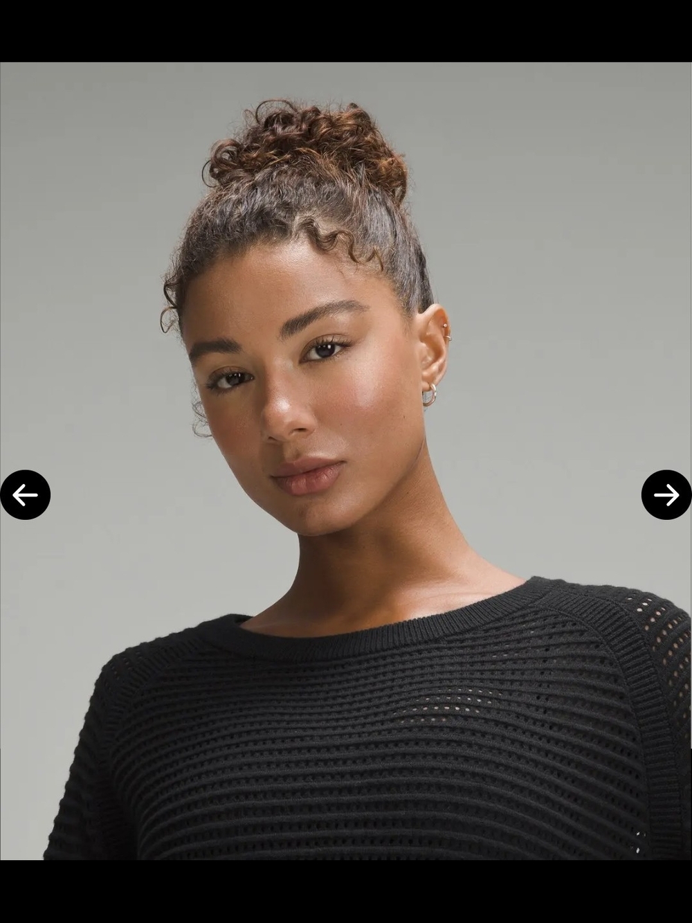 Lululemon Pointelle-Knit Cotton Sweater - Picture 4 of 10